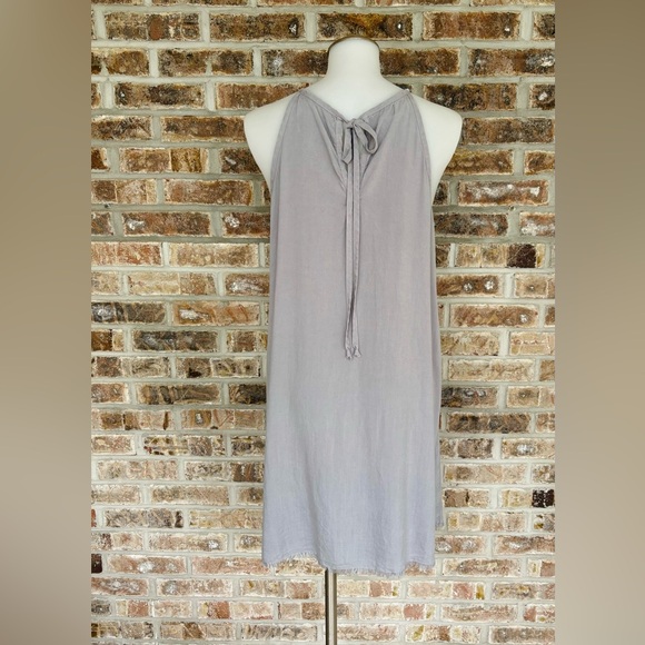 Anthro Cloth & Stone Gray Sleeveless Dress Medium - Picture 3 of 7